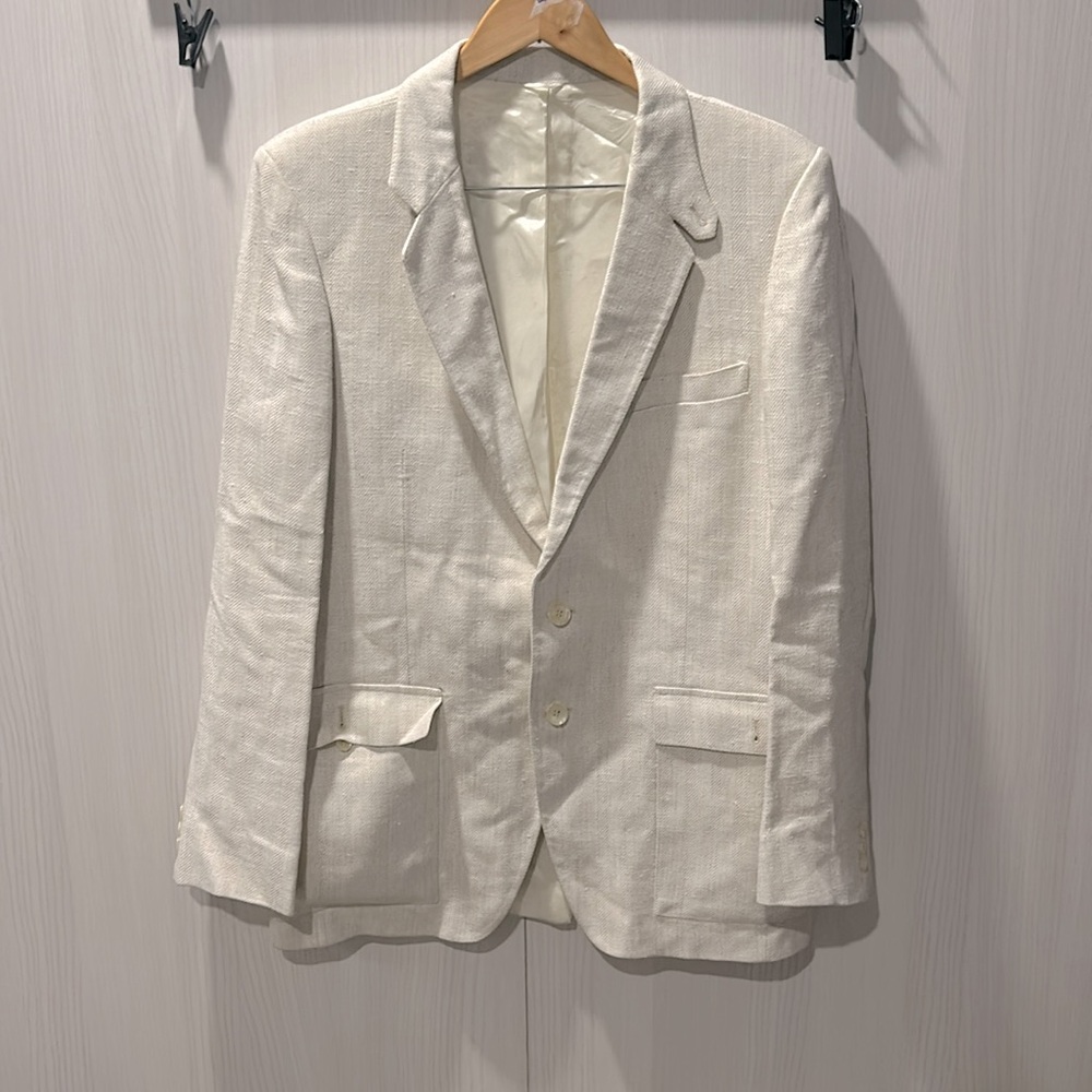 Vintage Cream Men's Blazer
